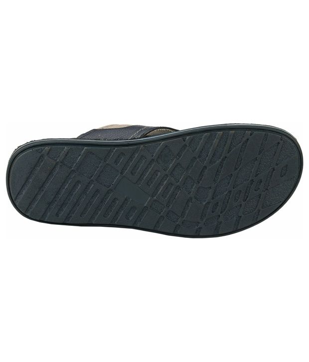 mens navy blue slippers