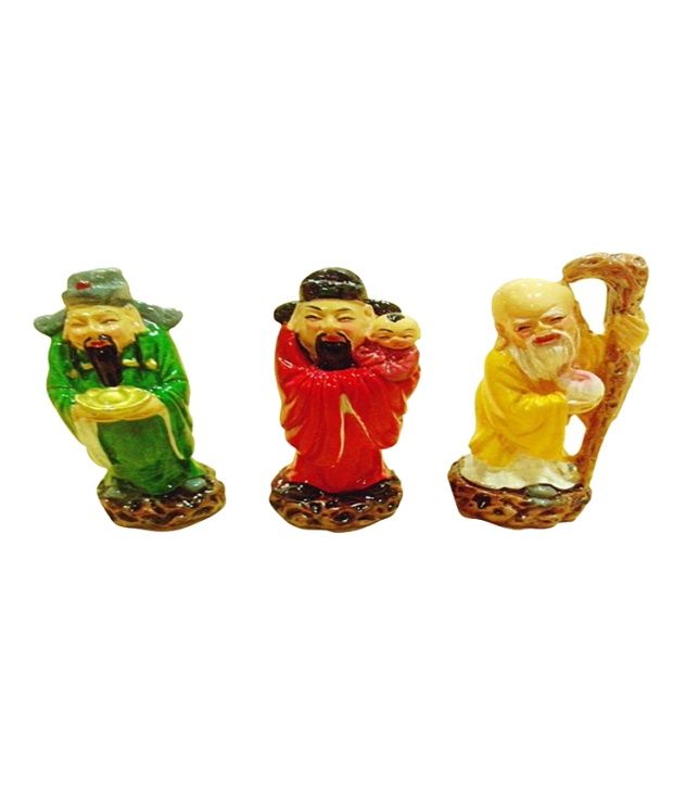     			Religious Kart Feng Shui Fuk Luk Sau Colourful