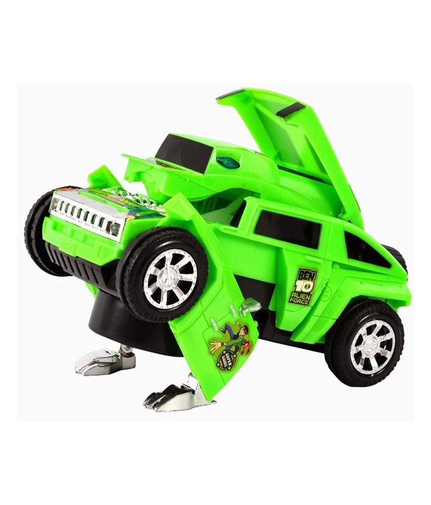 ben 10 dancing car