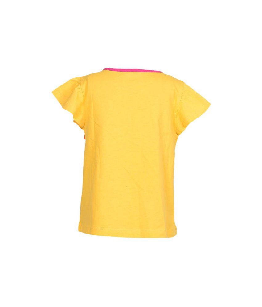 yellow half sleeve t shirt