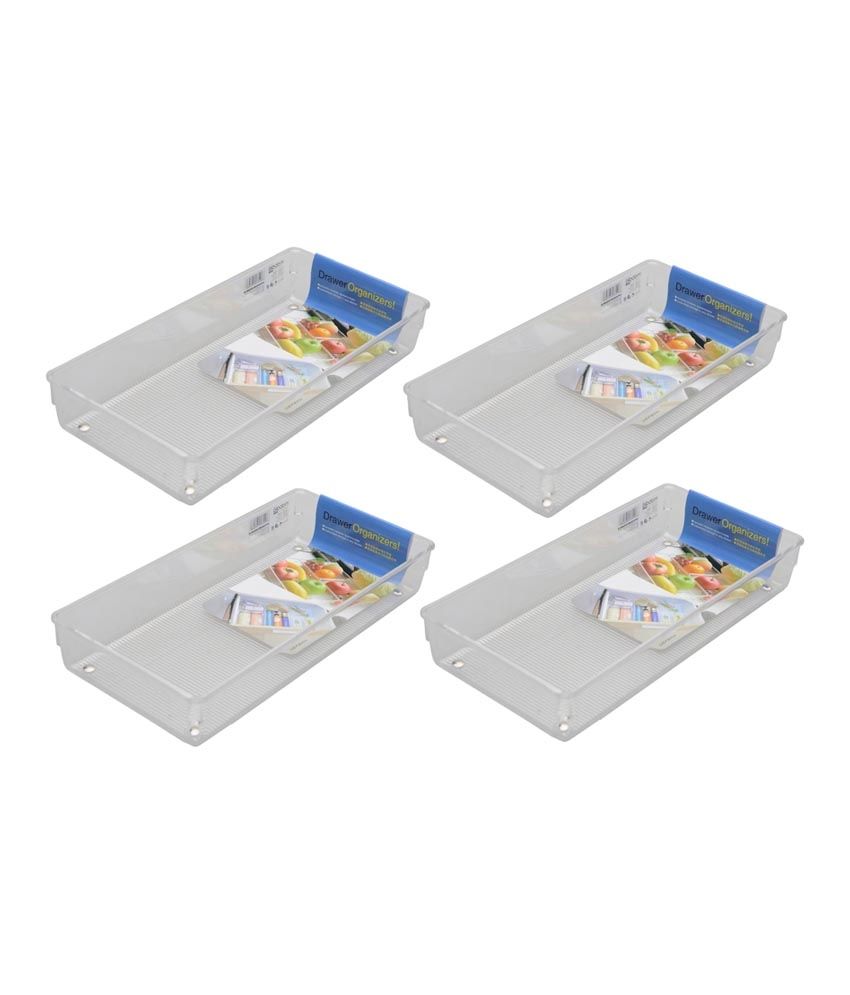 Lifestyle You 4 Pieces Drawer Fridge Kitchen Storage And Organiser