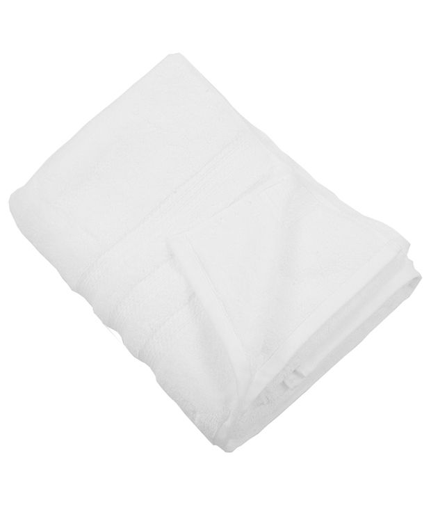 BIANCA Single Cotton Bath Towel White Buy BIANCA Single Cotton Bath