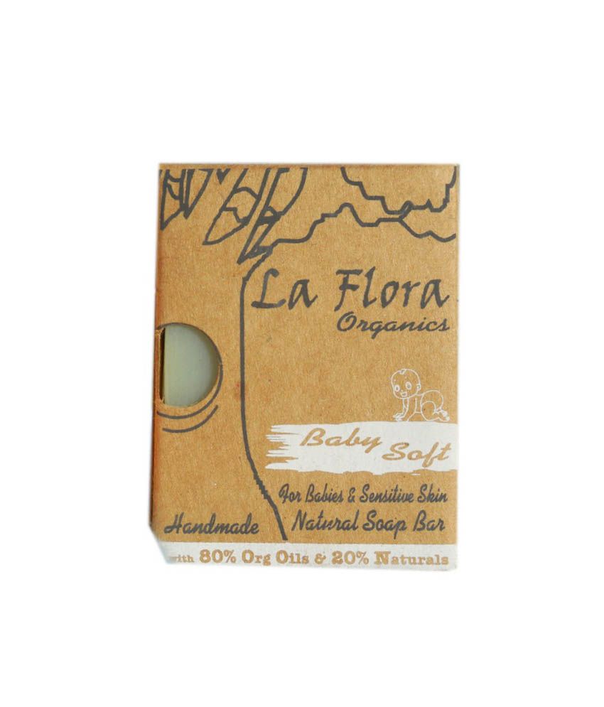 la flora organic baby soap