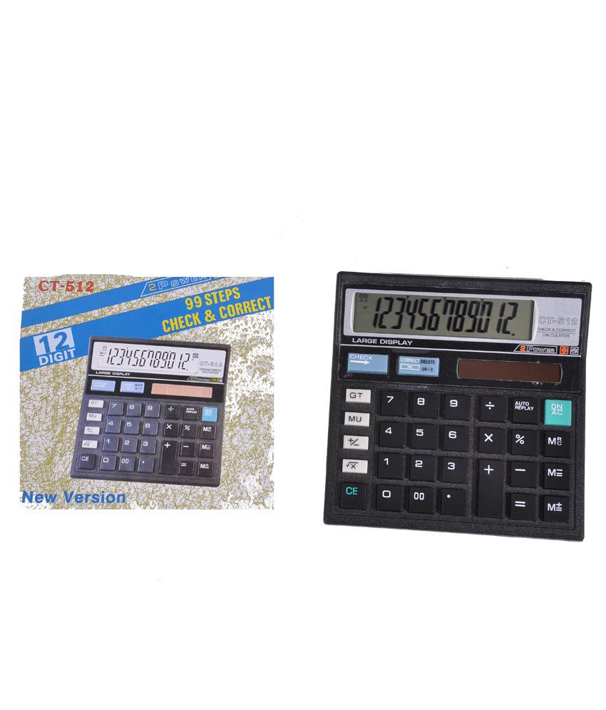     			General AUX CT-512 Calculator