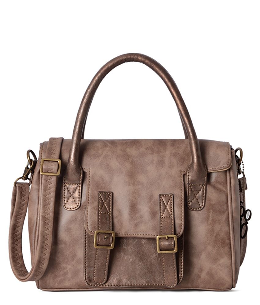 Baggit Brown Satchel Bag - Buy Baggit Brown Satchel Bag Online at Best ...