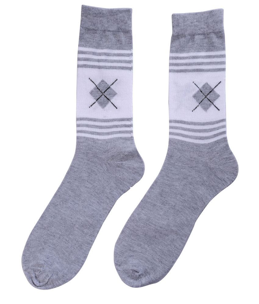 Kiosha Gray Cotton Socks For Men Buy Online at Low Price in India