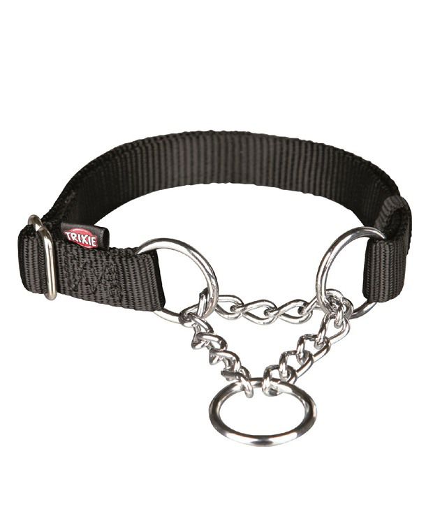 Trixie Premium Black Choke Collar 13 - 19.5 Inch: Buy Trixie Premium ...