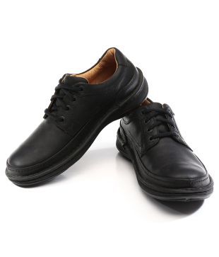 Clarks Nature Three Black Casual Shoes 
