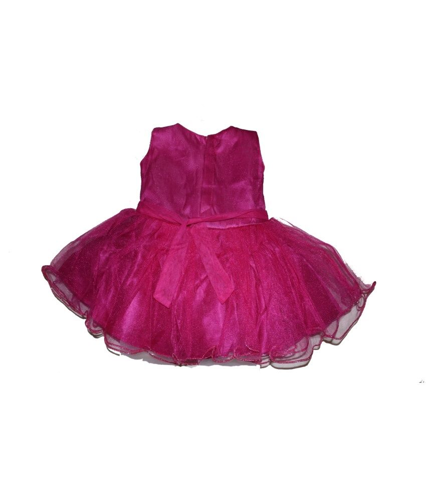 dark pink frock