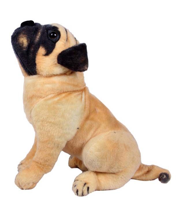 soft toy pug dog