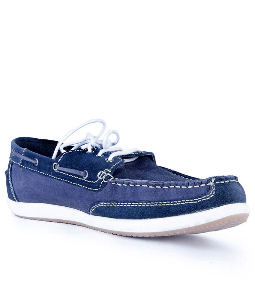 Burkley Blue Boat Style Shoes - Buy Burkley Blue Boat Style Shoes ...