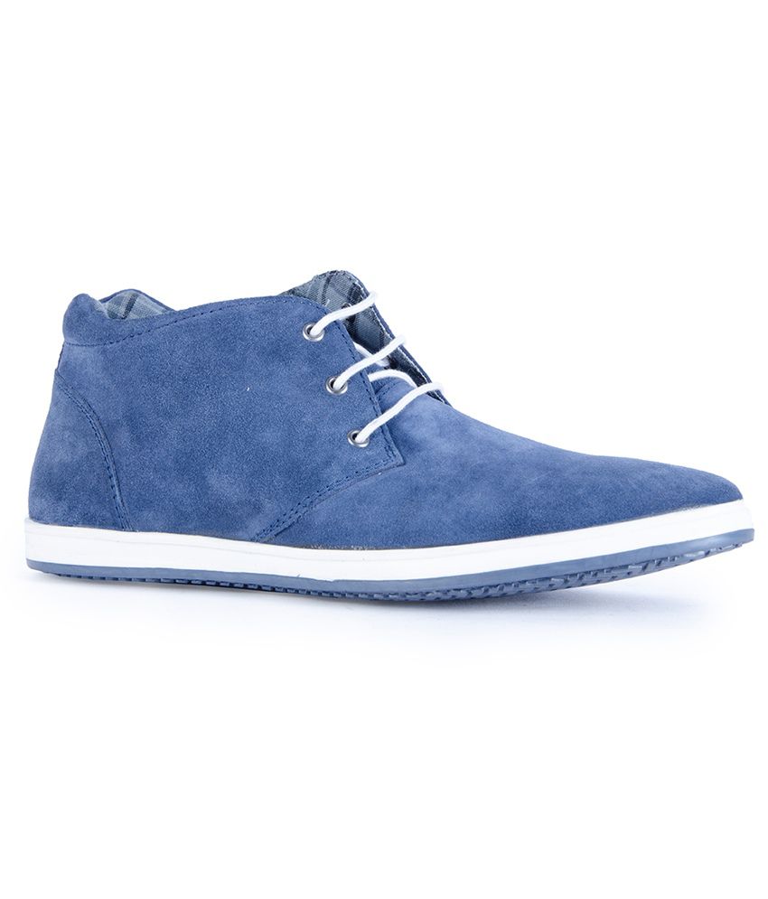 Burkley Blue Sneaker Shoes - Buy Burkley Blue Sneaker Shoes Online at ...