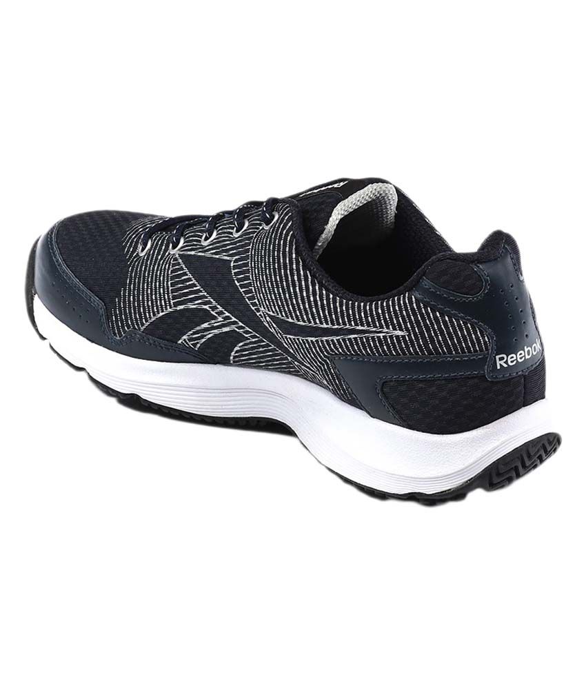 reebok performer lp black running shoes