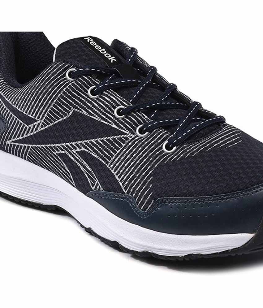 reebok performer lp black running shoes