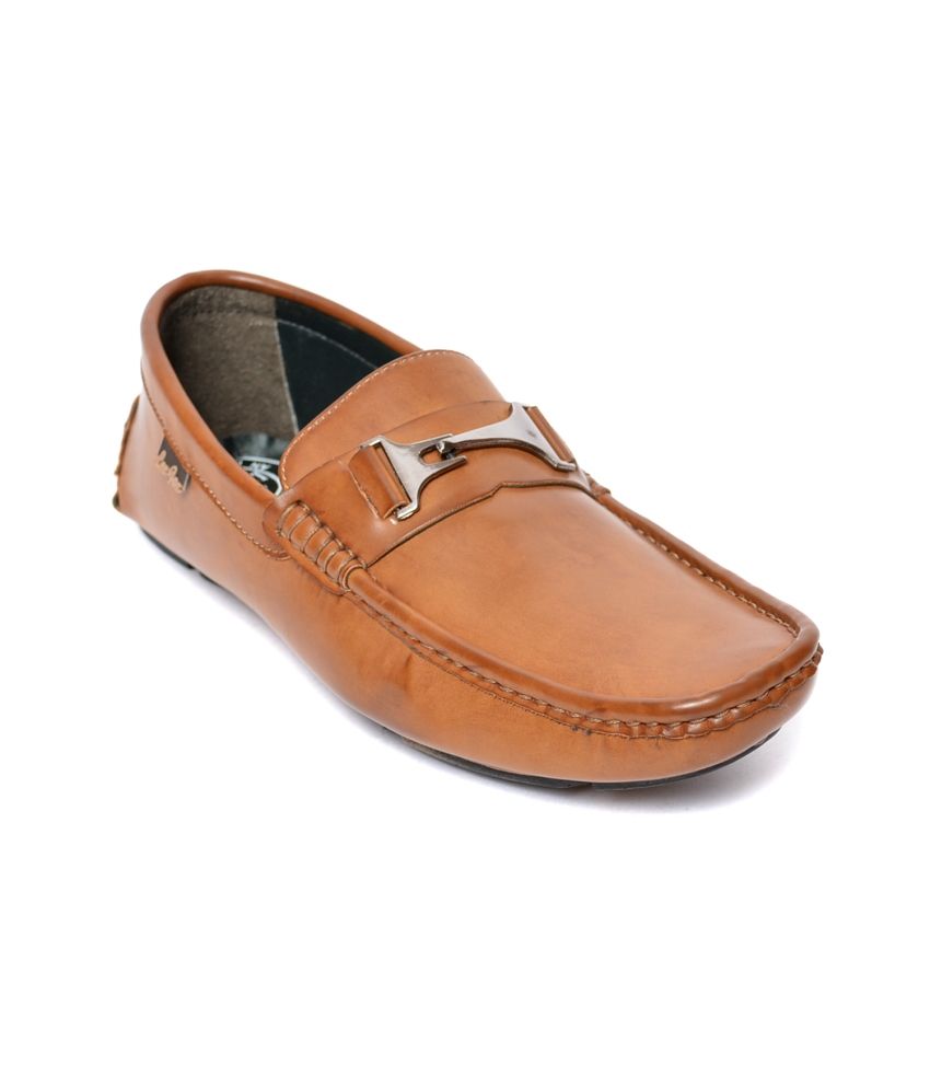 Kamil Tan Loafers - Buy Kamil Tan Loafers Online at Best Prices in ...