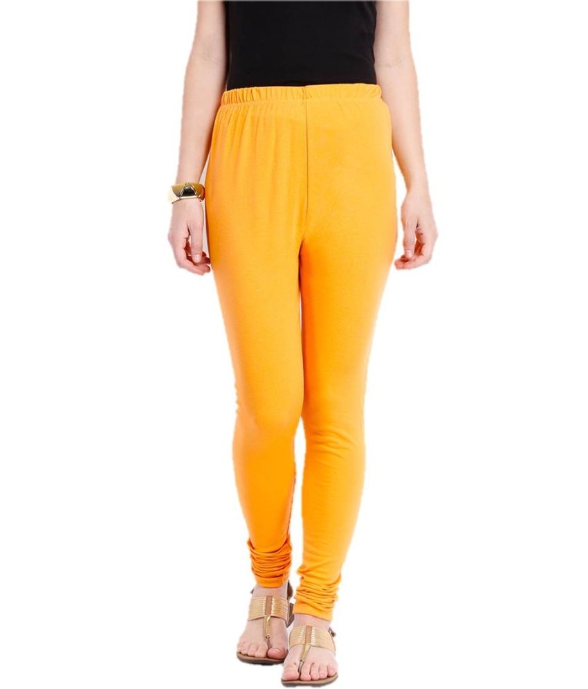 pull and bear yellow leggings
