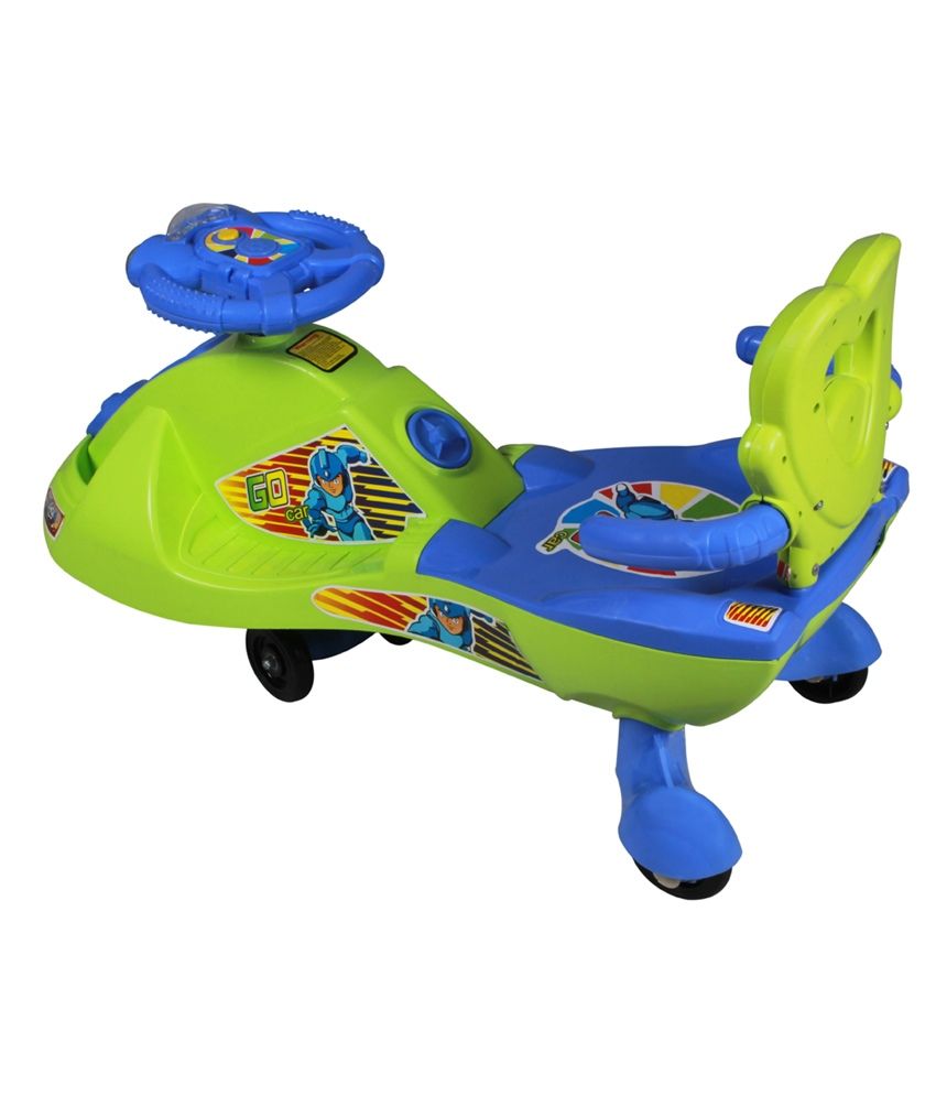 Playtool Fast N Furious Swing Car with Back and Music Blue & Green Buy Playtool Fast N