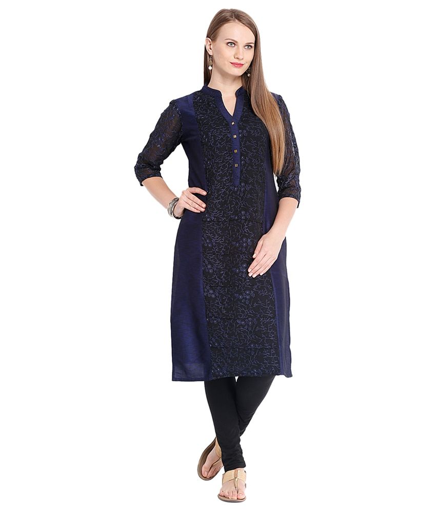 full collar kurti