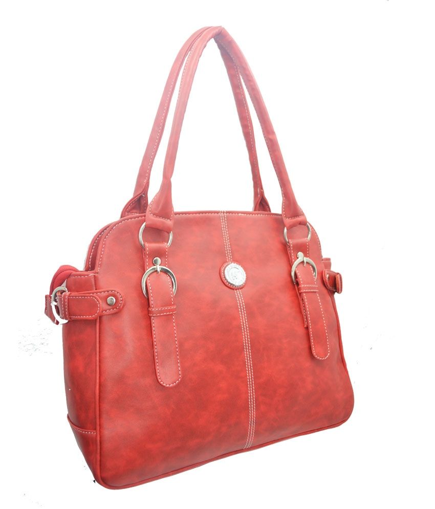 LADY QUEEN Red Casual Shoulder Bag Buy LADY QUEEN Red Casual Shoulder