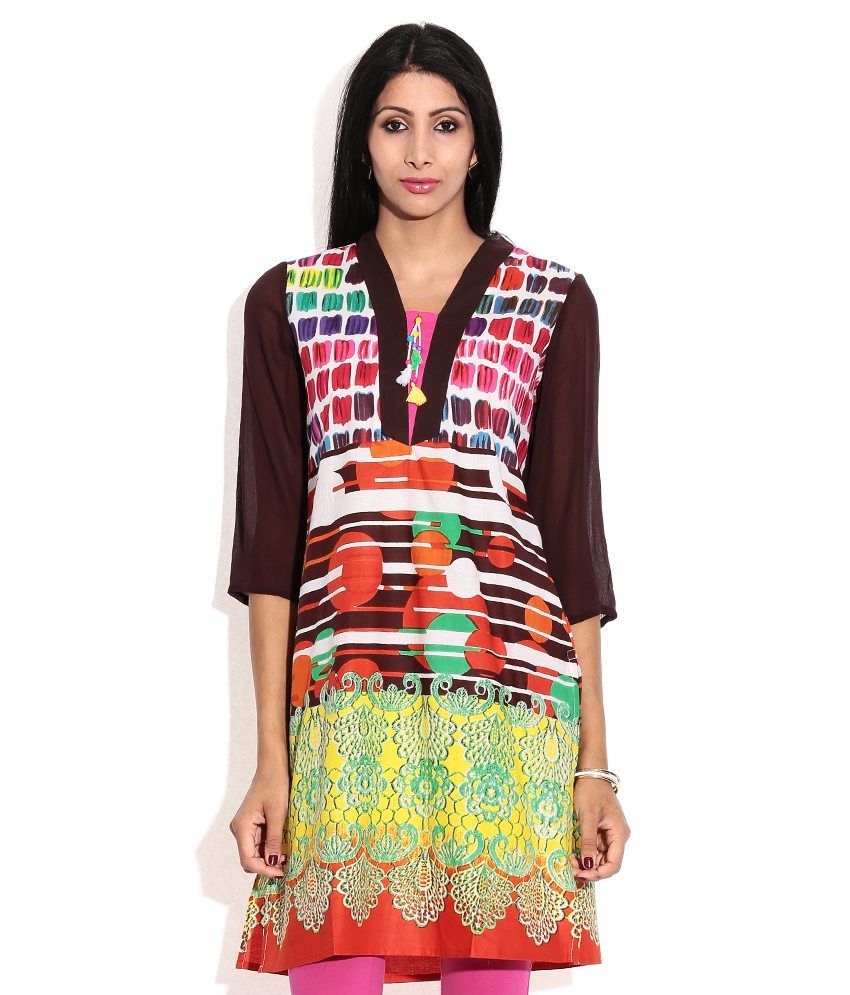 rainbow kurti