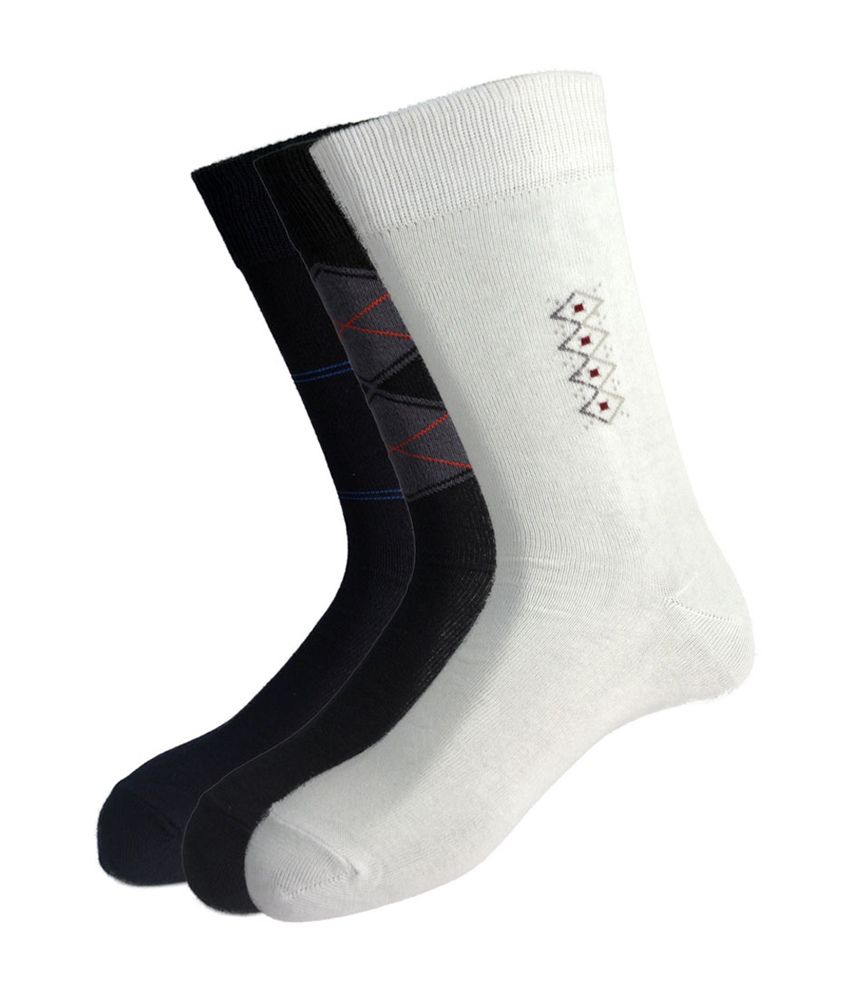 Peter England Trendy Cotton Socks - Pack of 3: Buy Online at Low Price ...