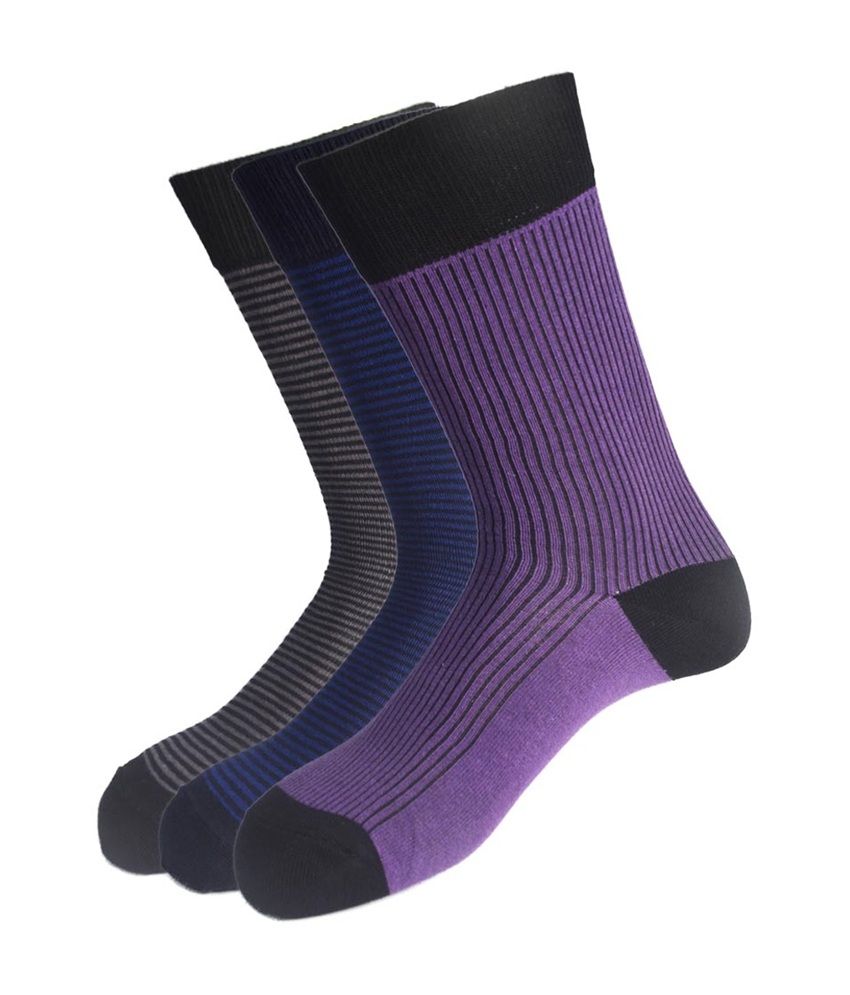 Van Heusen Classic Cotton Men's Socks (Pack of 3) Buy Online at Low