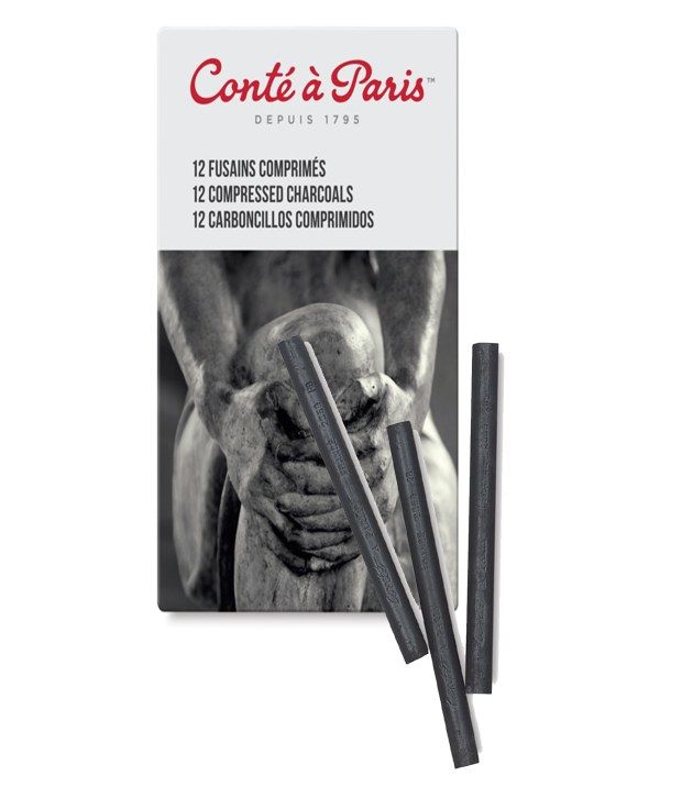 compressed charcoal
