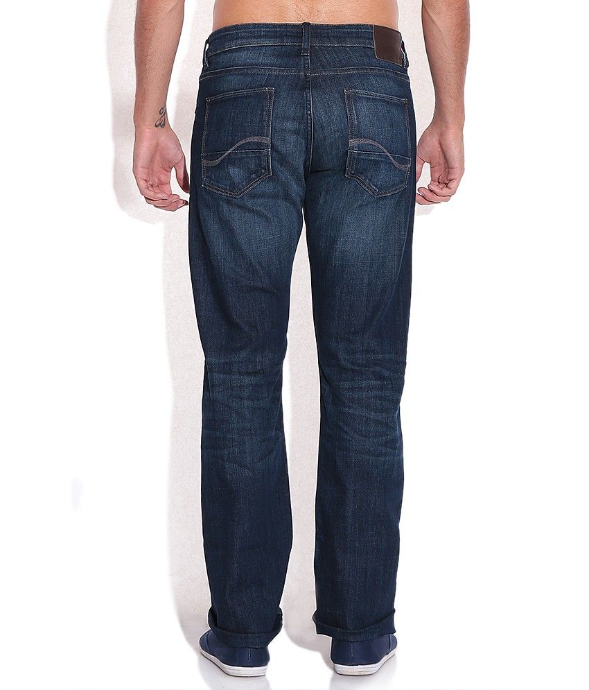 Celio Blue Regular Fit Jeans - Buy Celio Blue Regular Fit Jeans Online ...