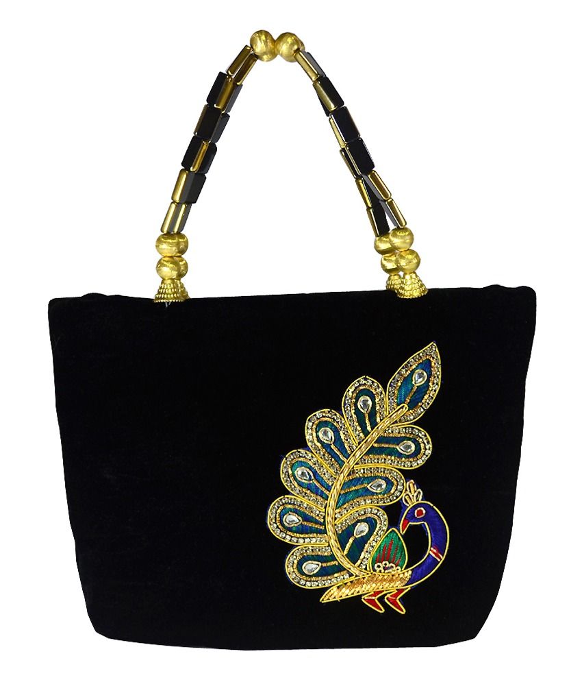 Arisha Kreation Co Black Non Leather Women HandBag - Buy Arisha ...