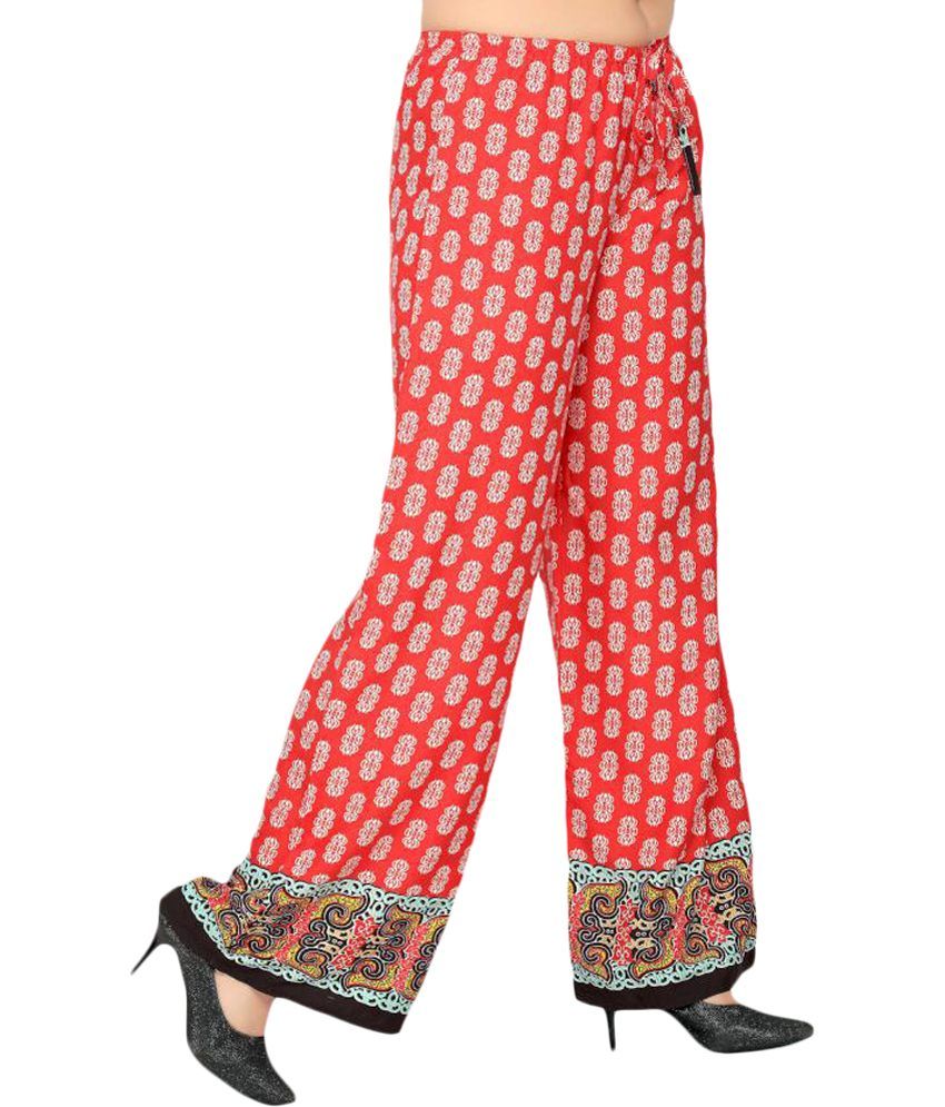 polyester palazzo pants