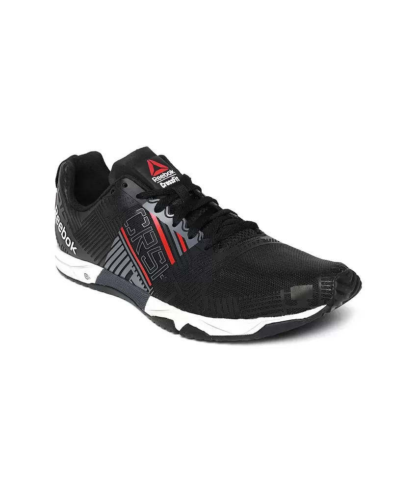 Reebok Crossfit Sprint 2.0 Black Mesh Lace Sport Shoes - Buy Reebok Crossfit Sprint 2.0 Black Mesh Lace Sport Shoes Online at Best Prices in on Snapdeal