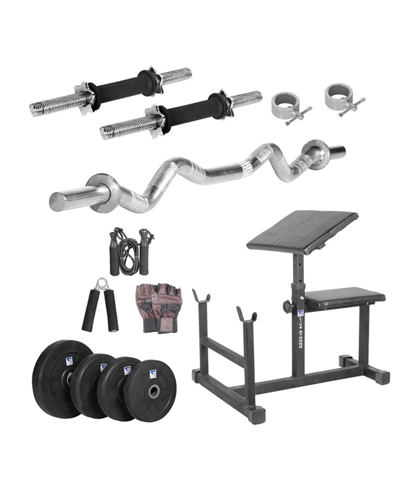 livestrong-18-kg-home-gym-set-with-3-feet-curl-rod-14-inch-dumbbells