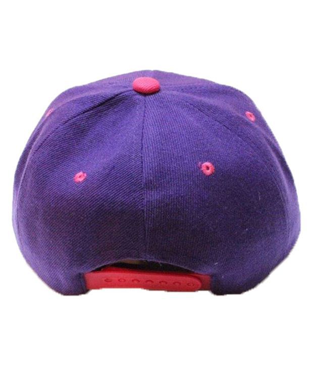 TakeInCart Purple Obey 3D Snapback Hip Hop Cap - Buy Online @ Rs ...