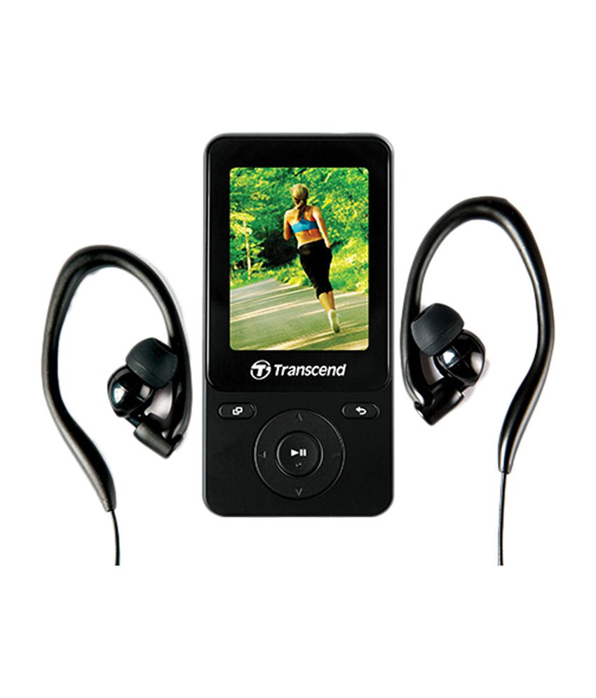     			Transcend MP710 8GB Digital Music Player with Earphones - Black