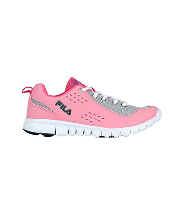 fila running shoes womens pink