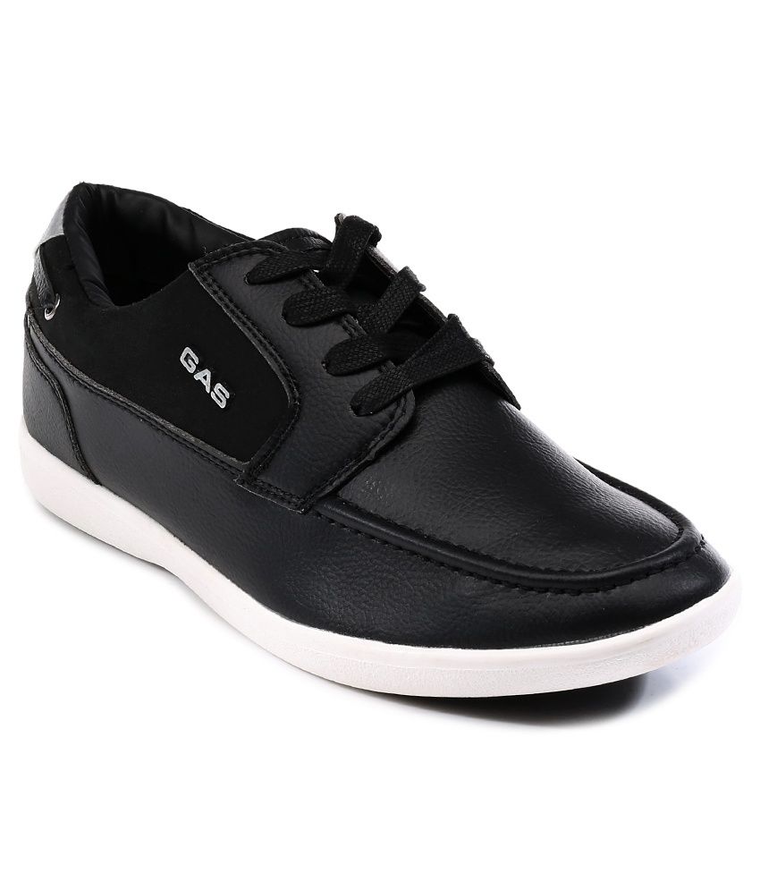 GAS Black Sneaker Shoes Art G214SL12AREA001BLACK - Buy GAS Black ...