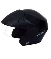 MAS - Open Face Helmet - Black (Size:Large 58mm)