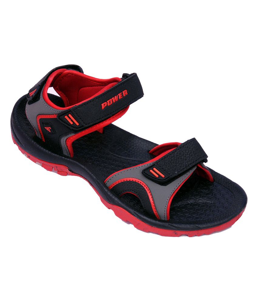 Bata Red Floater Sandals - Buy Bata Red Floater Sandals Online at Best ...
