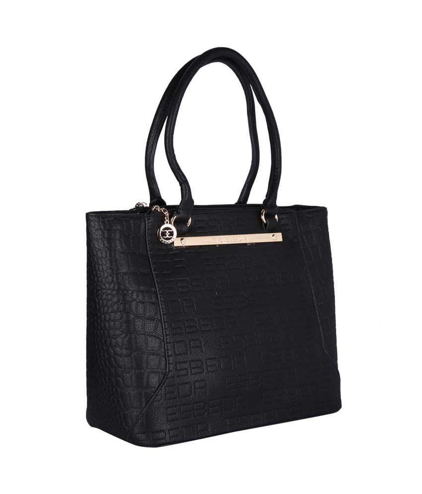 asda black handbag