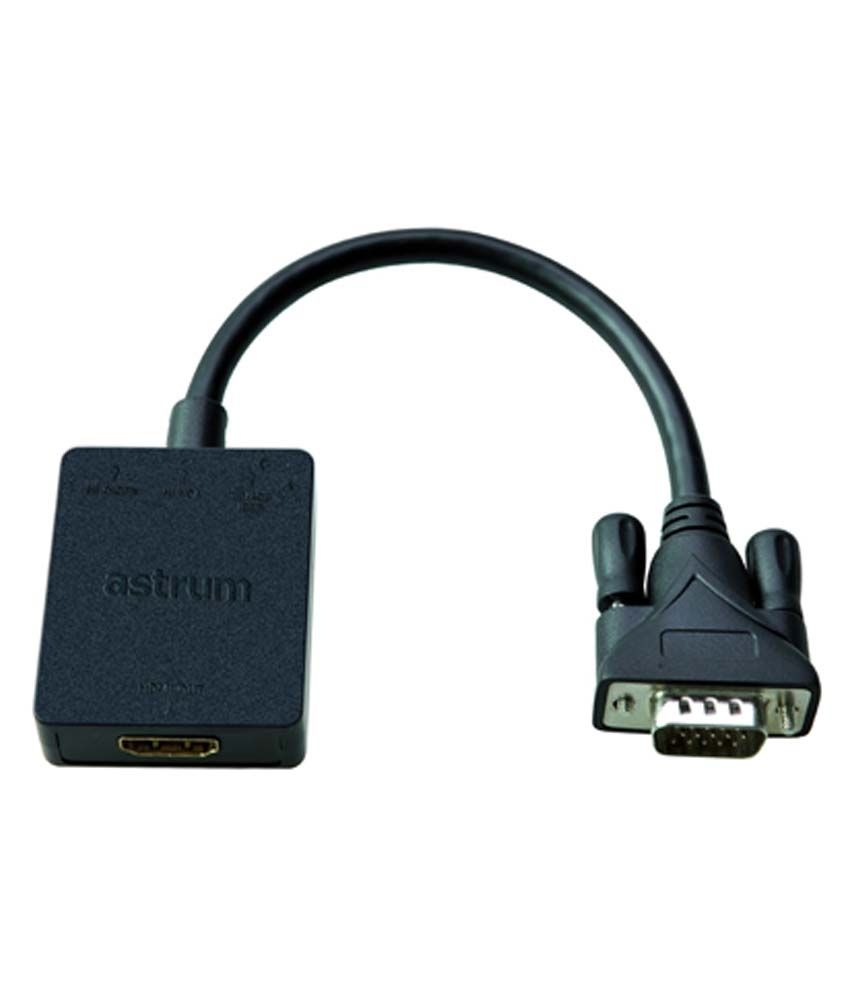 Astrum HDMI Female To VGA Male + Audio Converter Buy Astrum HDMI