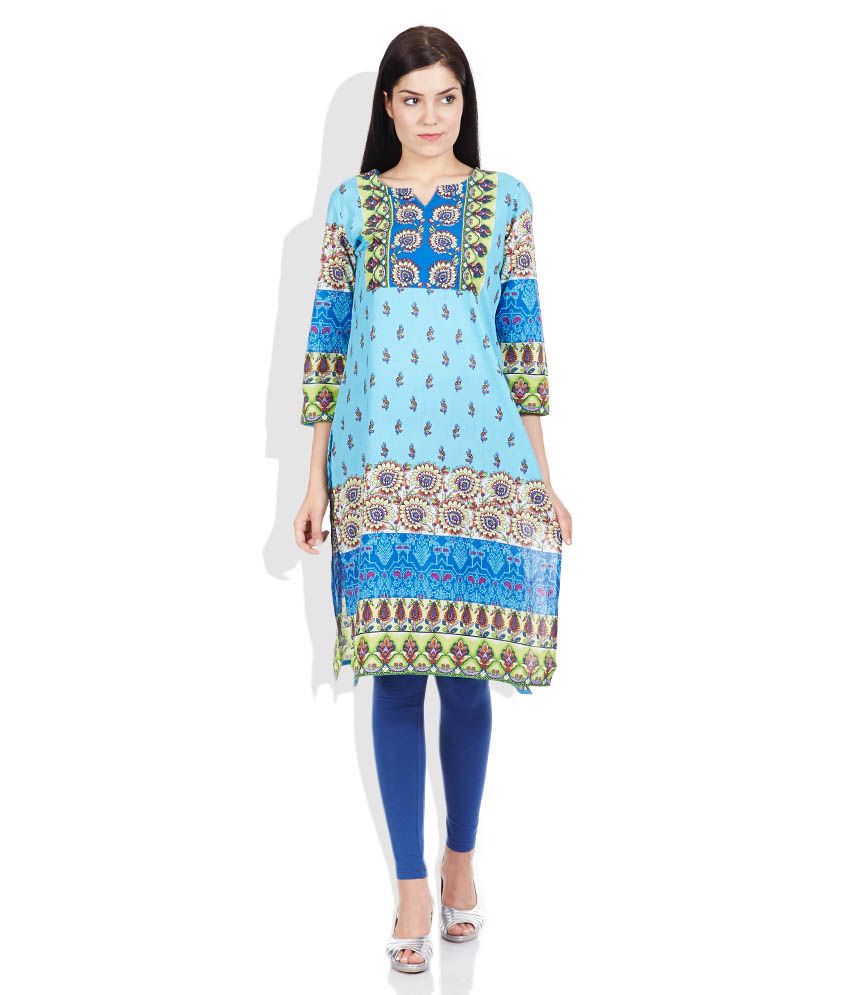 rainbow kurti