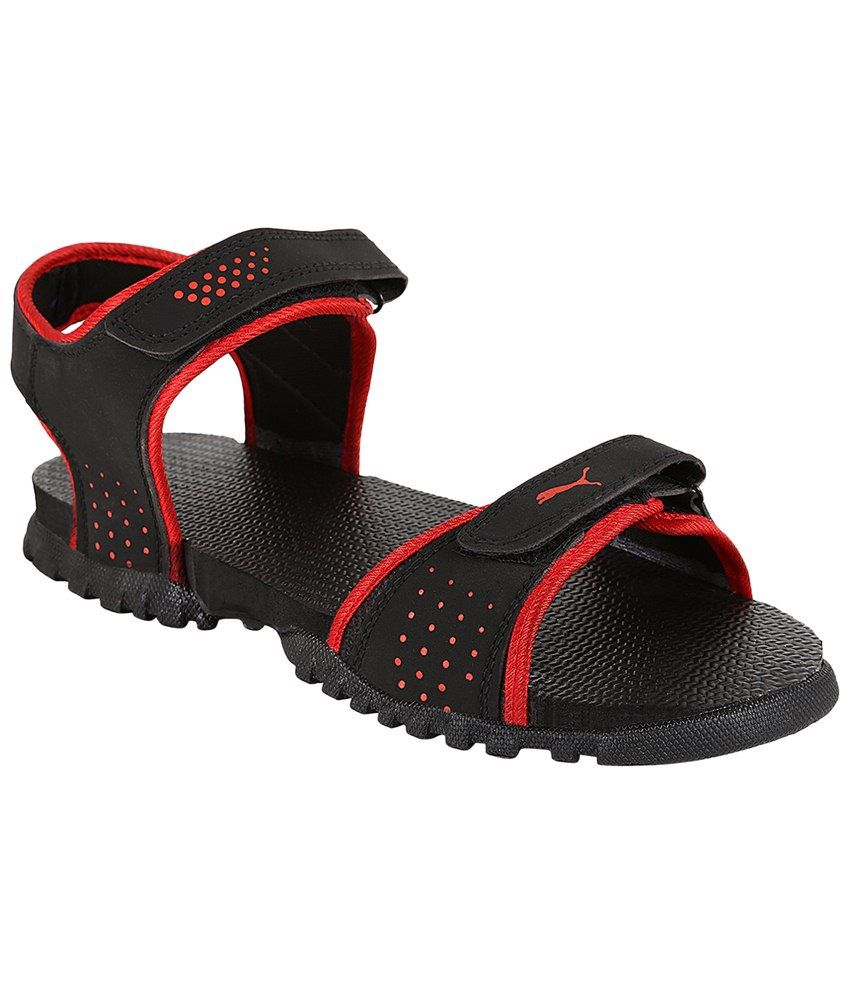 Shoe Mate Black Floater Sandals Price in India- Buy Shoe Mate Black ...