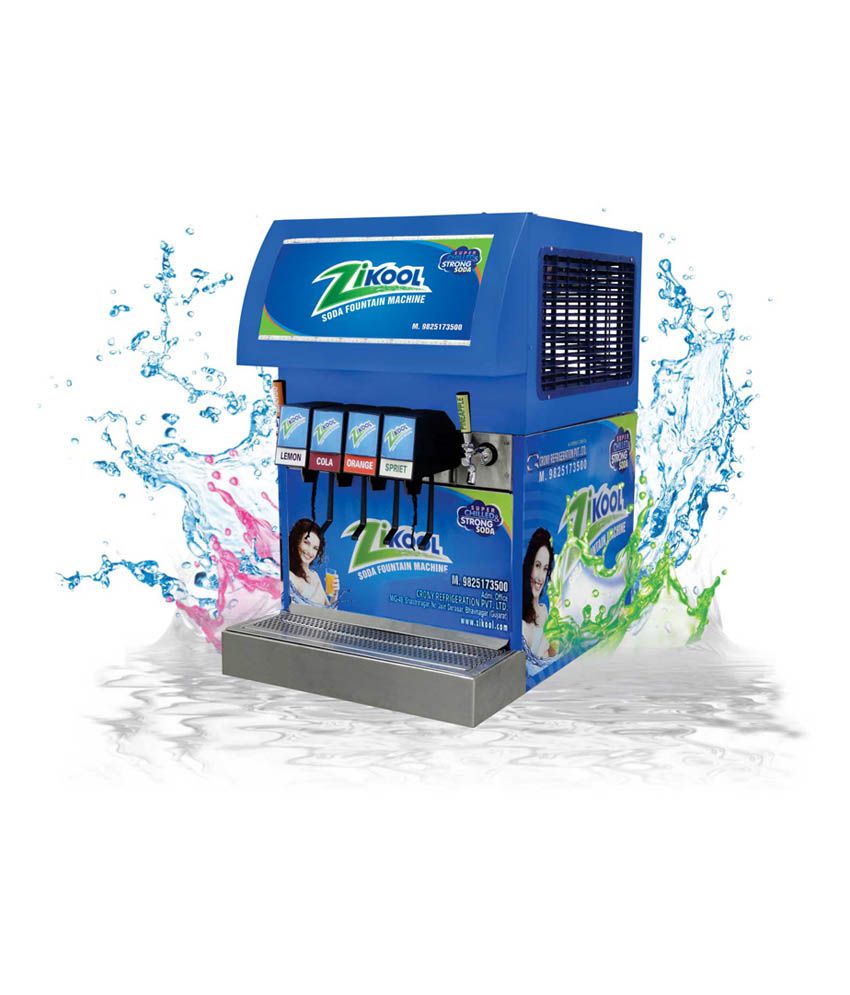 Zikool 4+2 Stainless Steel Soda Fountain Machine: Buy ...