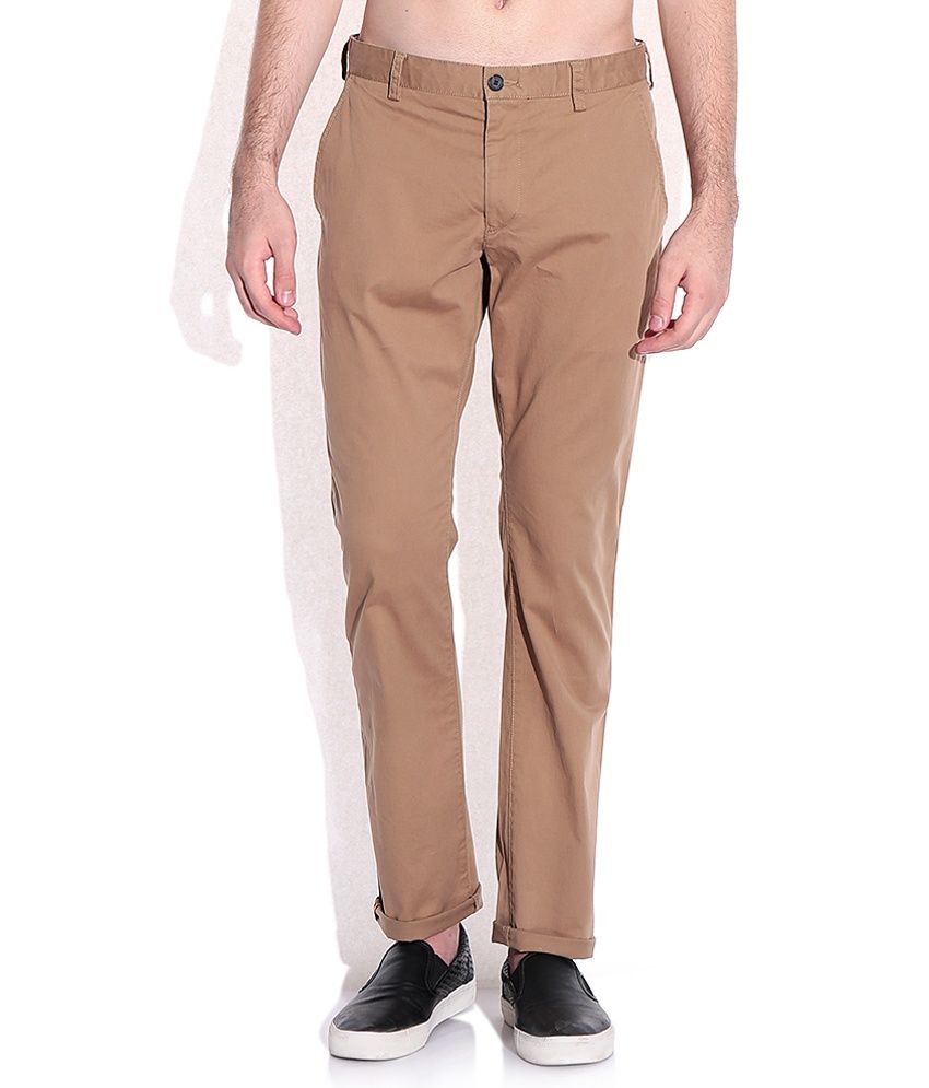 brown trousers