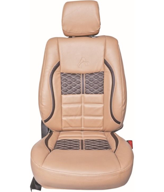 Appeal Beige Car Seat Cover For Wagon R In Beige With