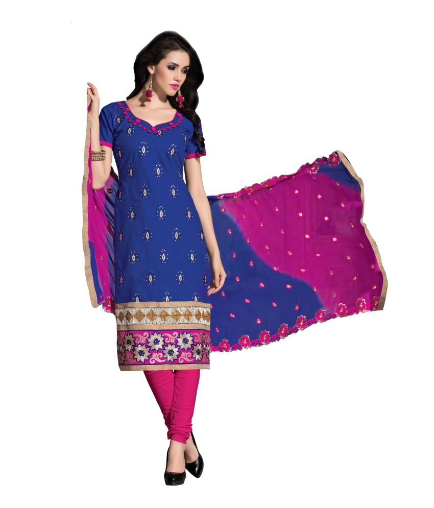 Aravcreation Cotton Kurti With Salwar Stitched Suit Buy 