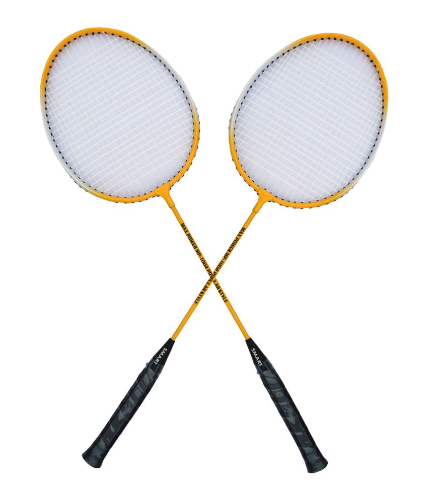 Triumph Badminton Racket Smart 1002 Yellow 2 Racket Combo: Buy Online ...