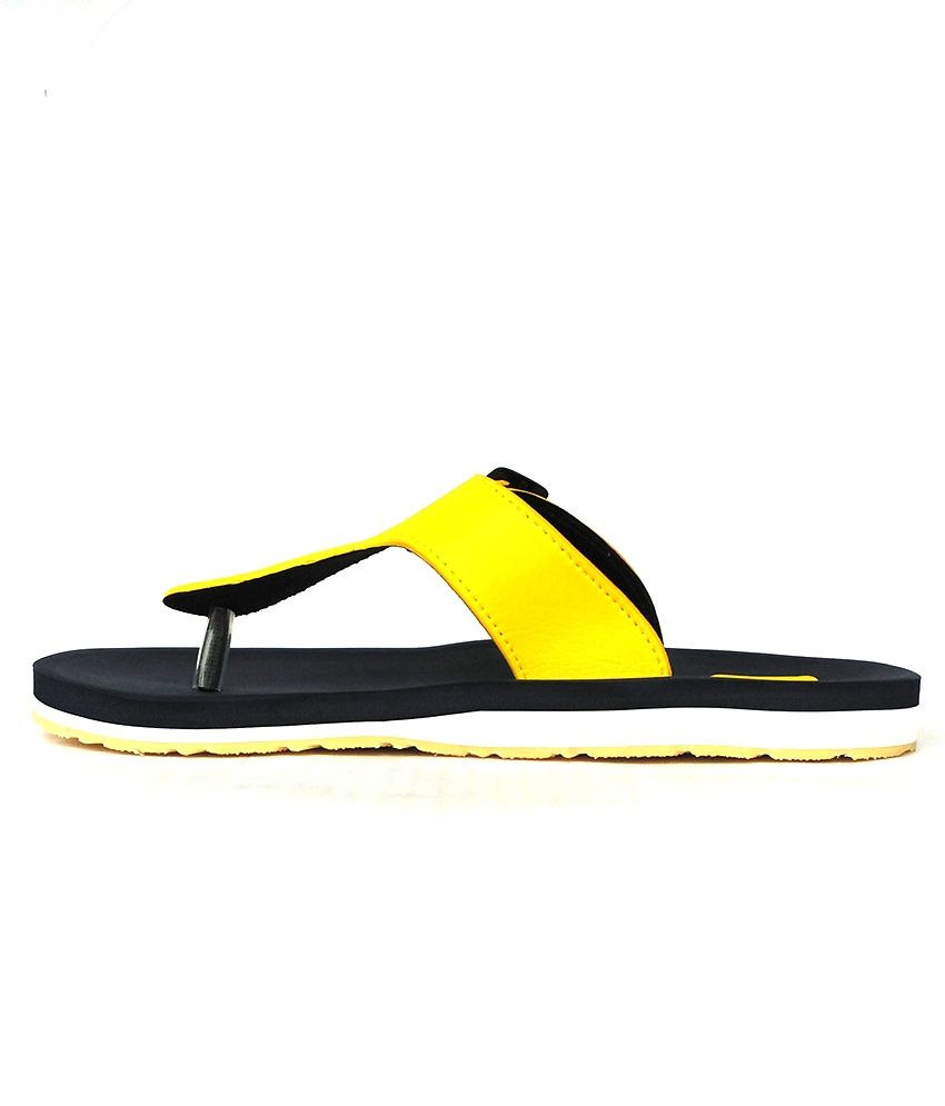 Adda Yellow Flip Flops menslippers Price in India Buy Adda Yellow