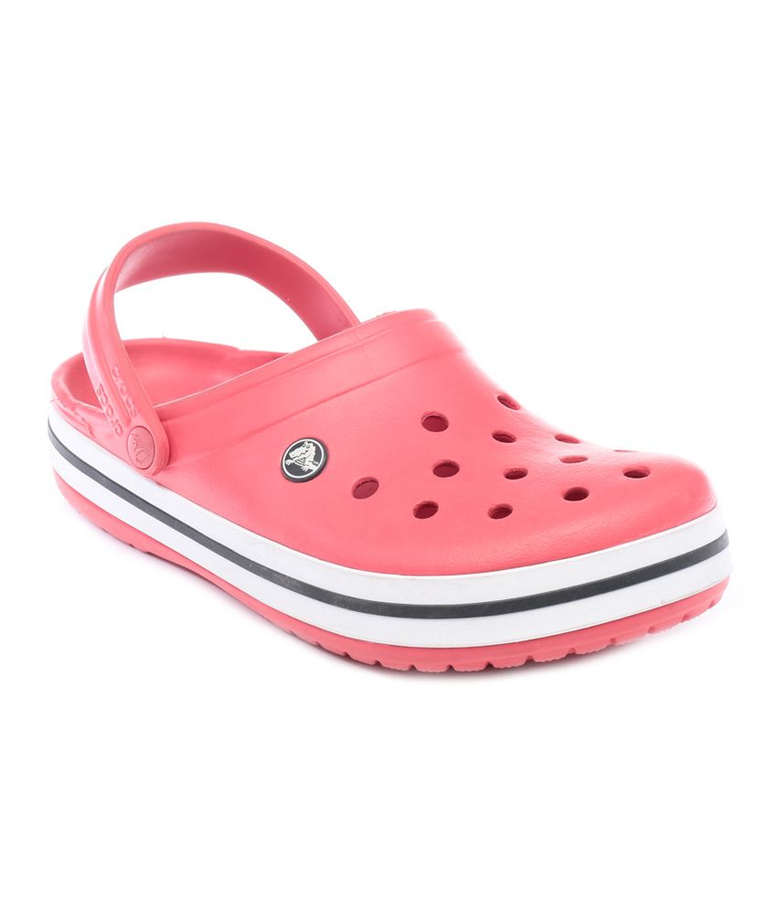 Buy Crocs Red Clog Shoes for Men | Snapdeal.com