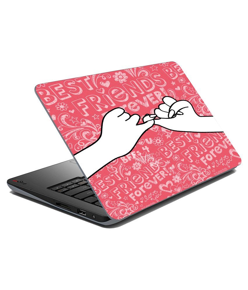 Mesleep Best Friends Laptop SkinsMulticolour Buy Mesleep Best